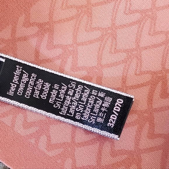 32D Victoria's Secret Lined Perfect Cover Seamless Bra in Canyon Rose - Picture 5 of 7